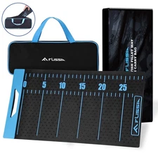 FLISSA 33" Non-Slip Fish Fillet Mat Portable & Durable Fish Cleaning Mat w/bag