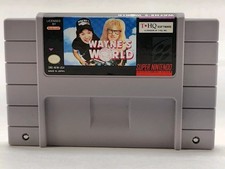 Wayne's World SNES Authentic Tested Cartridge Only