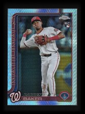 2025 Topps Chrome - Darren Baker #231 Prism Refractor (RC)