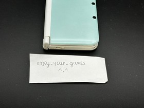 Nintendo 3DS XL LL Mint/White | English | Charger | US Seller - SHIP IN 1-DAY