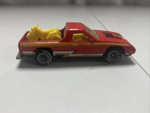 Vintage Hot Wheels Dodge Rampage Reel Riders, Metal Base, Hong Kong.