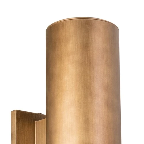 Vaxcel Lighting CO-OWB052 Chiasso 2 Light 14" Tall Outdoor Wall - Brass - Picture 2 of 12