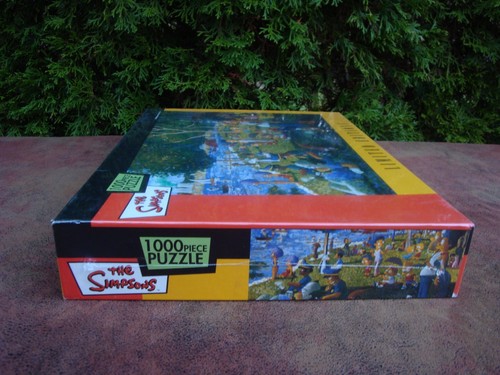 Rompecabezas de 1000 piezas Los Simpson domingo tarde junto al río cerca de la planta - Imagen 6 de 8