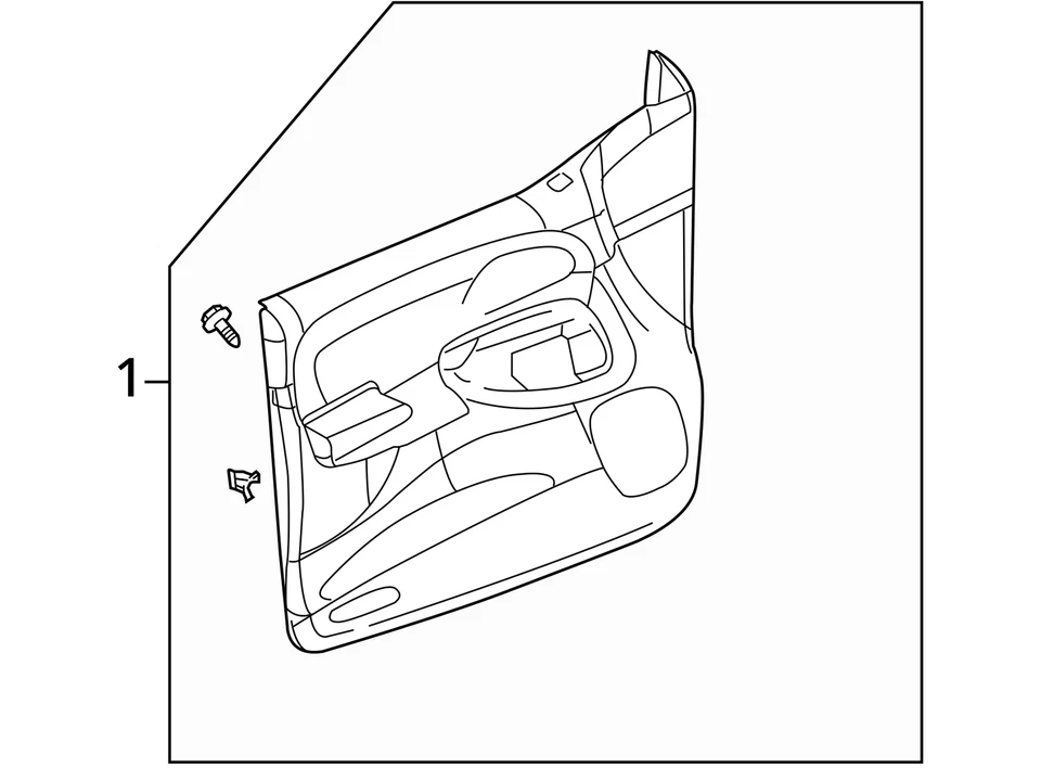 FITS 2004 BUICK RAINIER PANEL 15123929 - NEW OEM 15123929 - Image 3 of 3
