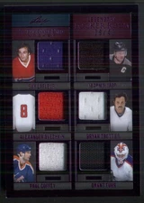 2022-23 Leaf Game Used Ovechkin Jagr Lafleur Fuhr +2 Locker Room 6 relic #d/40