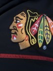 NHL Chicago Blackhawks Men's XXL 1/4 Zip Lightweight Pullover Shirt Black/Gray — photo 4