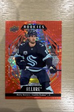 2022-23 Upper Deck Allure - Rookies Matty Beniers Red Rainbow,Black Rainbow,base