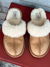 UGG Scuffette II Women's Suede Slippers Chestnut Size US 9 / UK 7.5 / EU 40