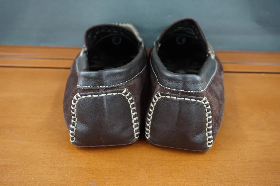 Туфли мужские Cole Haan размер 10 коричневые замшевые мокасины тапочки мокасины для помещений - Изображение 4 из 4
