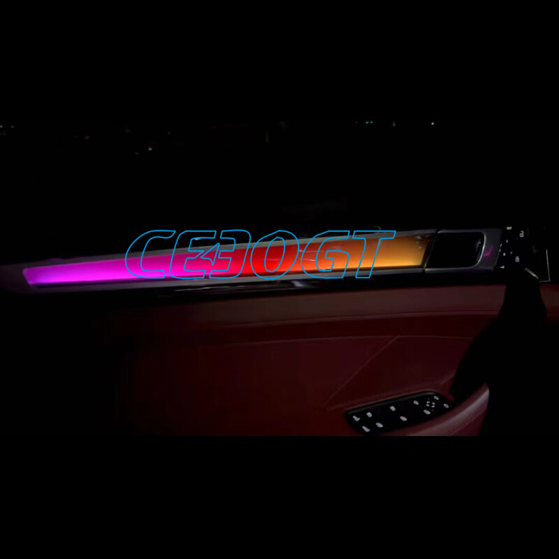 64 Colors LED Atmosphere Light Shadow style For Porsche Panamera minor ...
