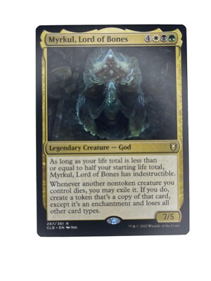mtg myrkul commander deck Magic: the Gathering - Series Stitched Edge Playmats featuring popular Magic Myrkul, Lord of Bones Commander