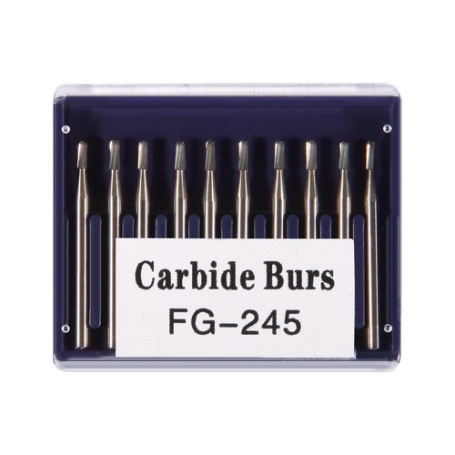 Dental Tungsten Carbide Steel Burs FG Drills Round Pear Taper Fissure Cutter - Picture 294 of 328