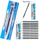 12X Paper❤Mate 2B Pencils Pre-Sharpened For School, Office, Writing, Drawing NEW