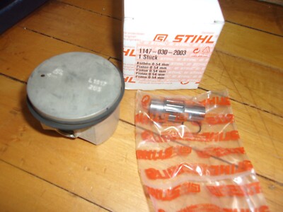 Stihl OEM MS500i Piston Kit 54mm Rings Pin Clip MS 500i 1147-030-2003 #GM-P6A1