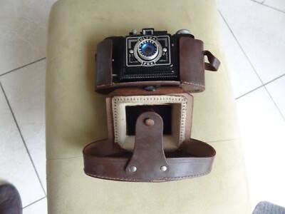Appareil Photo Argentique Vintage Fex Ultra - Modèle Français Avec Étui D'Époque