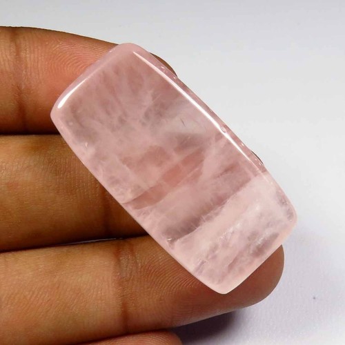 Piedra preciosa suave de cuarzo rosa natural 41-85 quilates forma de mezcla cabujón joya RO-A - Imagen 16 de 45