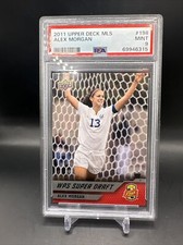 Alex Morgan 2011 Upper Deck MLS WPS Rookie Card  #198 PSA 9 MINT