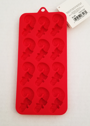 Wilton "CANDY CANE" Silicone Candy Mold Baking Christmas Holiday 16927329 NEW - Picture 2 of 3