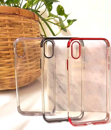 2 Pack iPhone X /XS  XS Max Shockproof Slim Soft TPU Protective Phone Cover