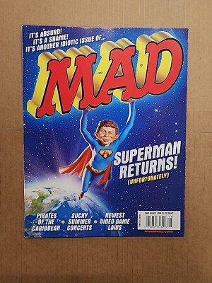 MAD Magazine #468 August 2006 Superman Returns Pirates of the Caribbean. M3