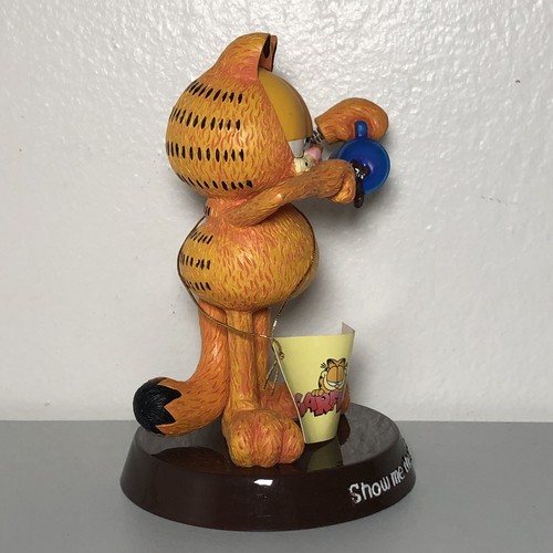 Figurina Garfield Bobble Head Show Me The Coffee con etichette PAWS - Foto 5 di 9