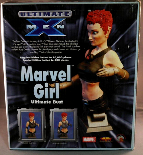 Ultimate X Men - MARVEL GIRL - Diamond Select Bust Statue 7" Limited to 10 K - Picture 2 of 10