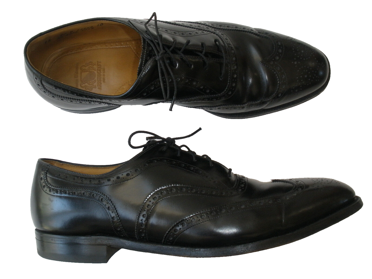 JOHNSTON & MURPHY ARISTOCRAFT WING TIP LEATHER OXFORD US13 $249