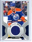 2017-18 Upper Deck Series 1 Game Jersey Relic Adam Larsson #GJ-LA Edmonton
