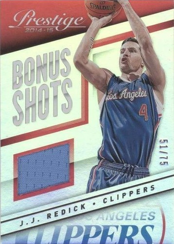JJ REDICK 2019 PANINI ENCASED AUTOGRAPH 1/1 ENDORSEMENT ONCARD 