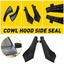 2pcs Front Window Wiper Side Cowl Extension For Cover Toyota RAV4 2013-2018 EOA