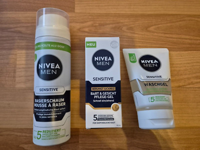 NIVEA Sensitive Set Bart & Gesicht ( Neu / OVP )