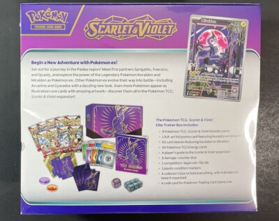 Pokemon TCG Elite Trainer Box 2023 [ Scarlet & Violet Miraidon