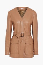 Iris & Ink 100%  Lamb Skin Leather Jacket