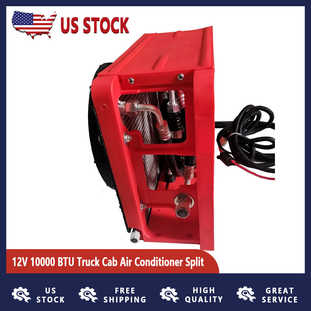 ⭐︎ 12V 12000 BTU Truck Air Conditioner Split A/C Kit for Semi