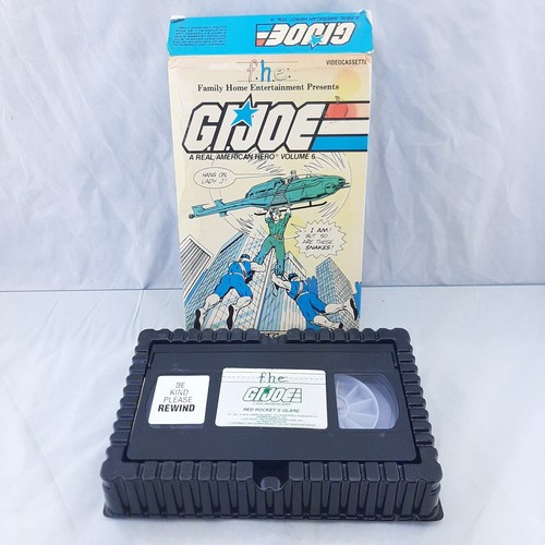 G.I. Joe Volume 6: Red Rockets Glare 1985 Animation VHS FHE Big Box Hasbro - Picture 5 of 6