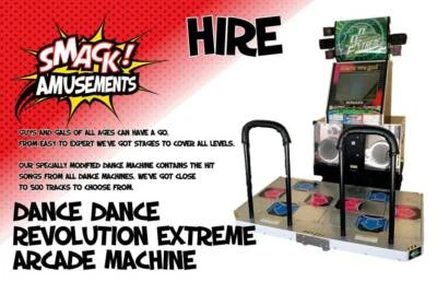 Dance Dance Revolution Extreme Arcade Machine Hire