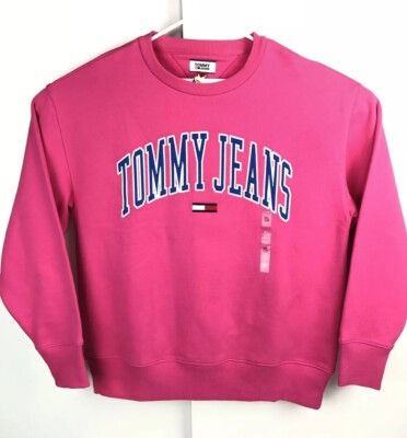 tommy jeans sweatshirt pink