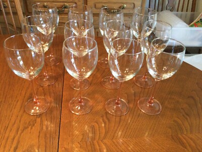 wine and wine glasses Fitz and Floyd Everyday White Organic Band Red Wine Glasses (Set of 4)