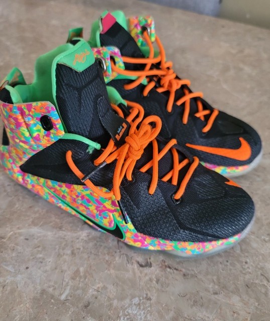 nike lebron 12 multicolor shoes