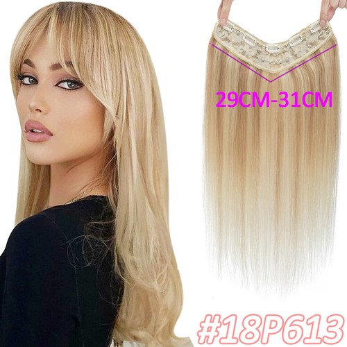 CLEARANCE 100% Human Hair Extensions Clip In Remy Real Hair 4 Pieces FuLL Head - Picture 28 of 41