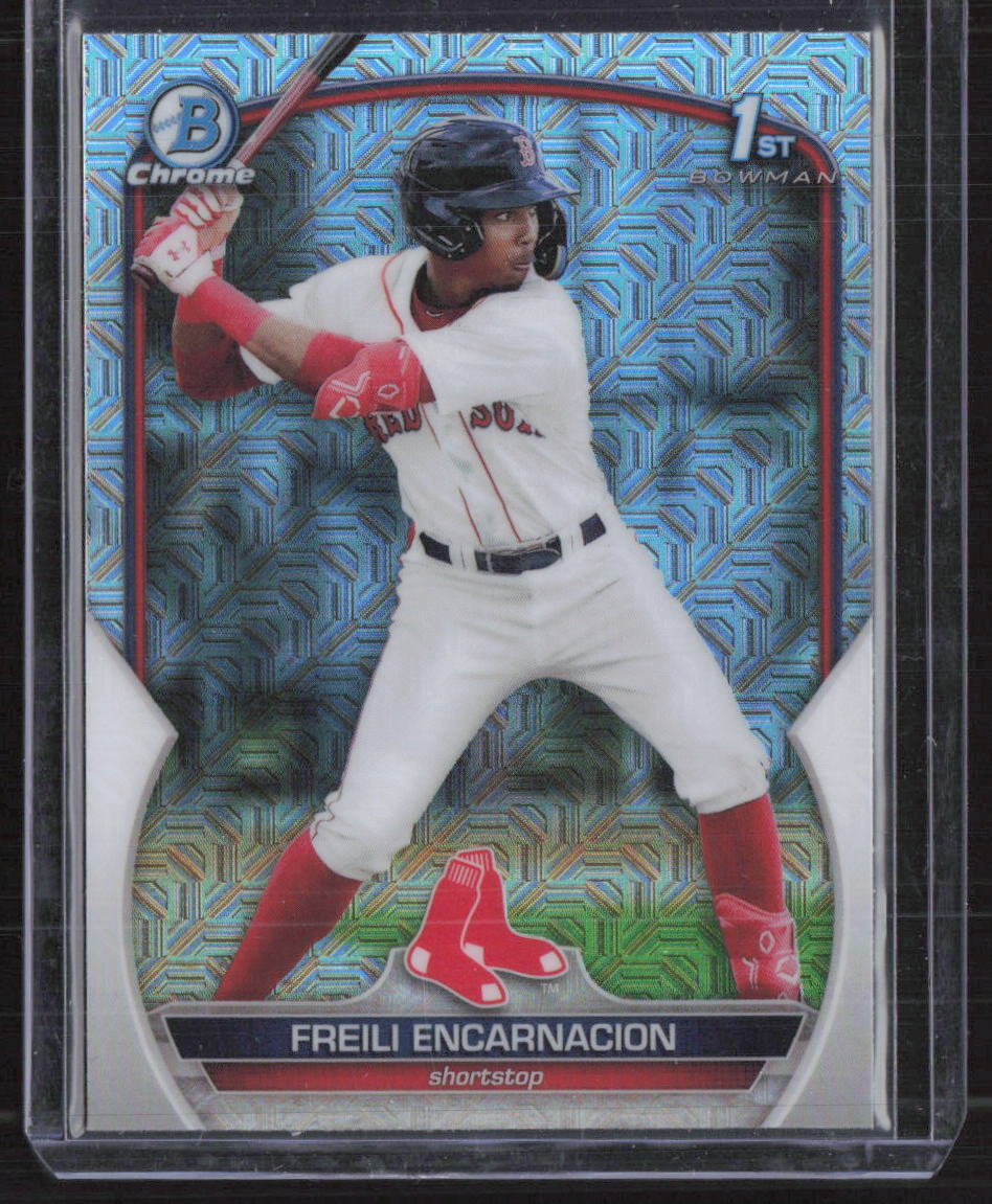 2023 Bowman Megabox #BCP-117 Freili Encarnacion 1st Mojo Refractor