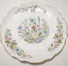 1980 Aynsley Fine Bone Chine Wild Tudor  Salad Plate