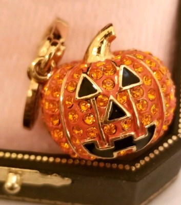 Free Ship NEW IN BOX NWOT 2011 Juicy Couture Pave Pumpkin