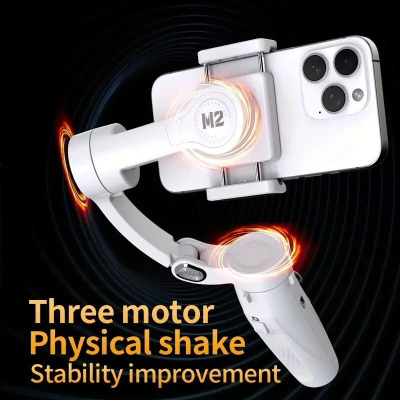 3-axis Gimbal StabilisersFor Smartphone Anti-shake Handheld Vlog Shooting Iphone - Image 2 of 4