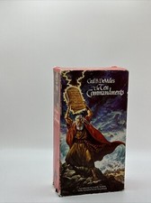 VHS The Ten Commandments (2 VHS Tapes) Cecil B. DeMille Heston / Brynner 1956
