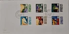 GB 2022 Commemorative Set of very fine used Christmas stamps on envelope