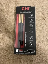 CHI Tourmaline Ceramic 3-in-1 Styling Iron, 1" /Thermal Mat OPEN BOX