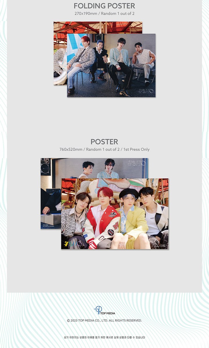(CD)4Sho - Photo Book Version - incl. 84pg Photobook, Sticker, Photocard + Folding Poster／Teen Top Teen Top - 4Sho - Photo Book Version - incl. 84pg Photobook