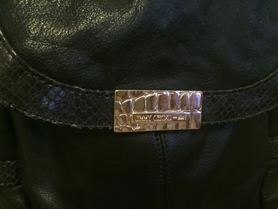Jimmy Choo for H&M Tasche große  Ledertasche Big Bag Shopper Leather - Bild 4 von 4