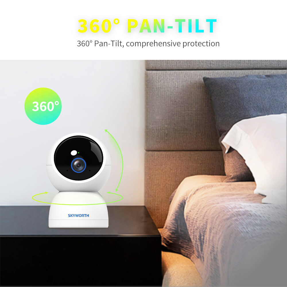 Skyworth H50 Pro 3K Smart Camera 5MP Indoor Pan Tilt